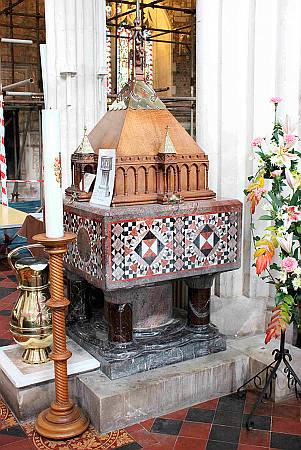 Ottery St. Mary - The Font
